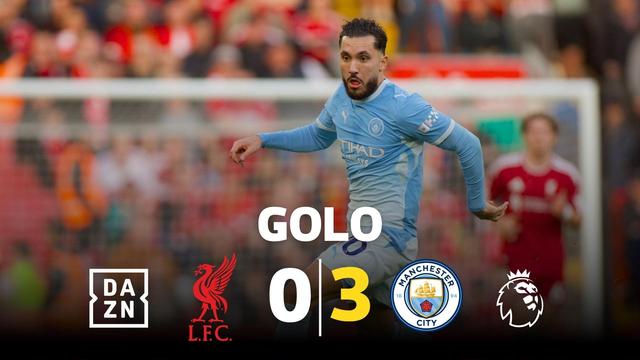 Deu para tudo... até para sentar adversário: que golo espetacular do City