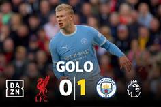 Eis Haaland! Suspeito do costume silencia Anfield