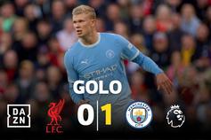 Eis Haaland! Suspeito do costume silencia Anfield