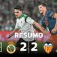 Empate em Santander e o Valência a passar mal em Espanha (resumo)