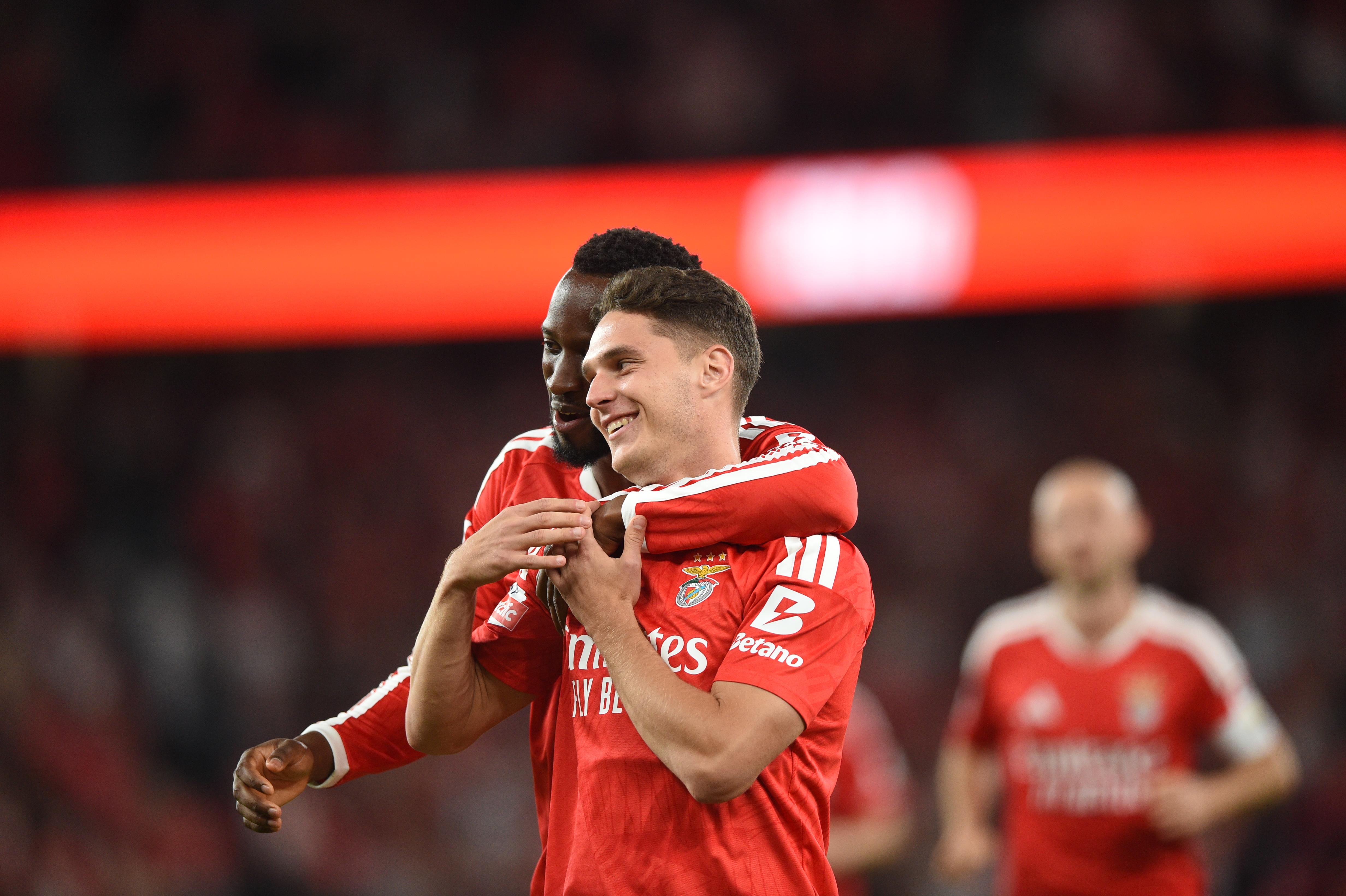 Sudakov a celebrar golo - Foto: Sérgio Miguel Santos