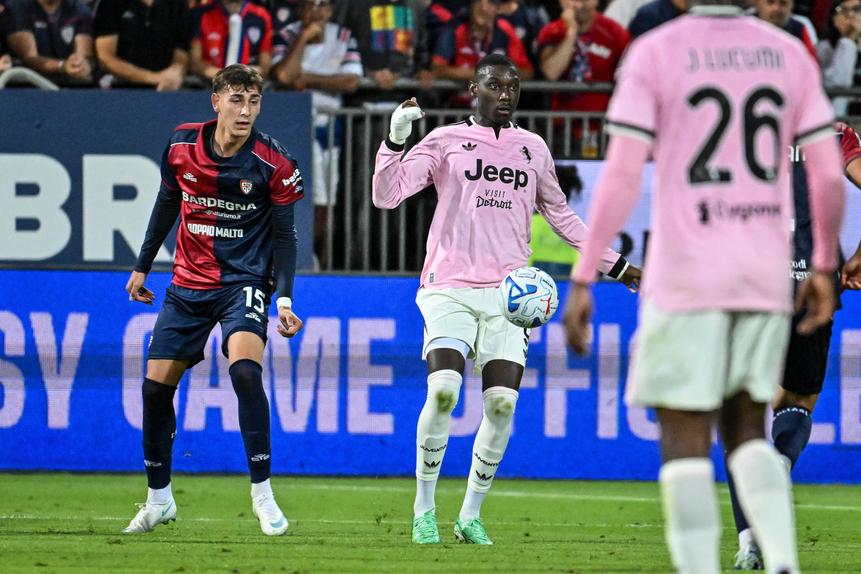 Kolo Muani ainda resgatou um ponto para a Juve - Foto: IMAGO