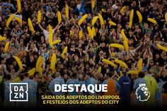 Da euforia ao silêncio: adeptos do Liverpool deixam Anfield antes do apito final