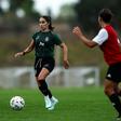 Brenda Pérez em ação em Palmela - Foto: SPORTING CP
