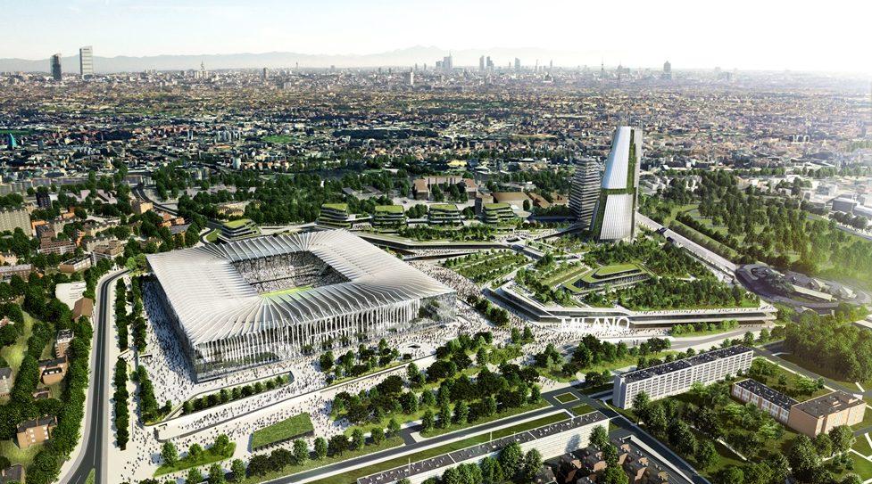 Novo San Siro (Itália) - Milan e o Inter partilham o San Siro desde 1947, mas o estádio icónico será demolido para dar lugar a uma nova arena luxuosa