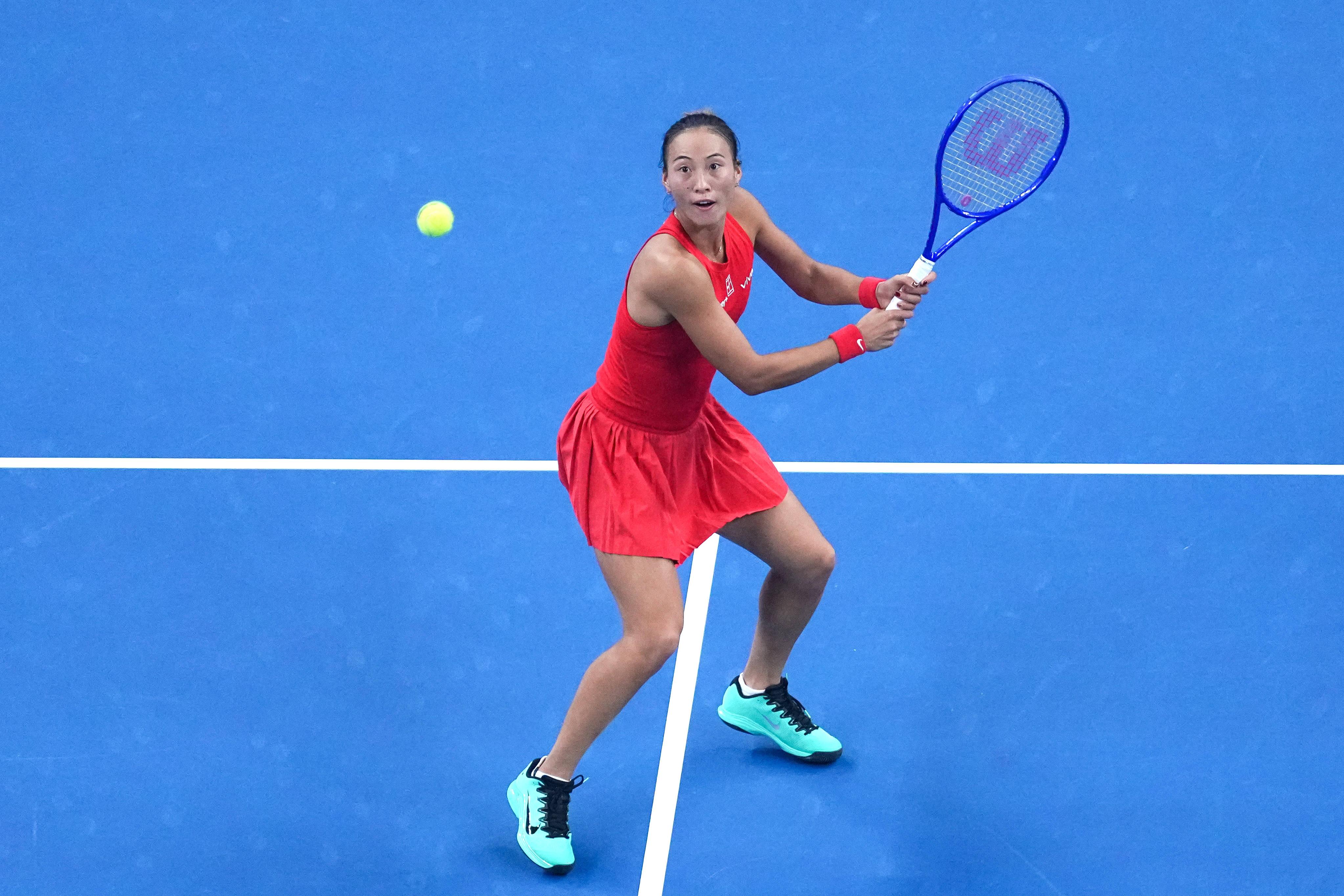 A tenista chinesa Zheng Qinwen venceu Masters 1000 de Pequim