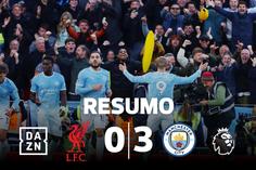Manchester City sai ileso do tribunal de Anfield (resumo)
