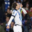 Real Sociedad vence para a liga após jogo com o Benfica