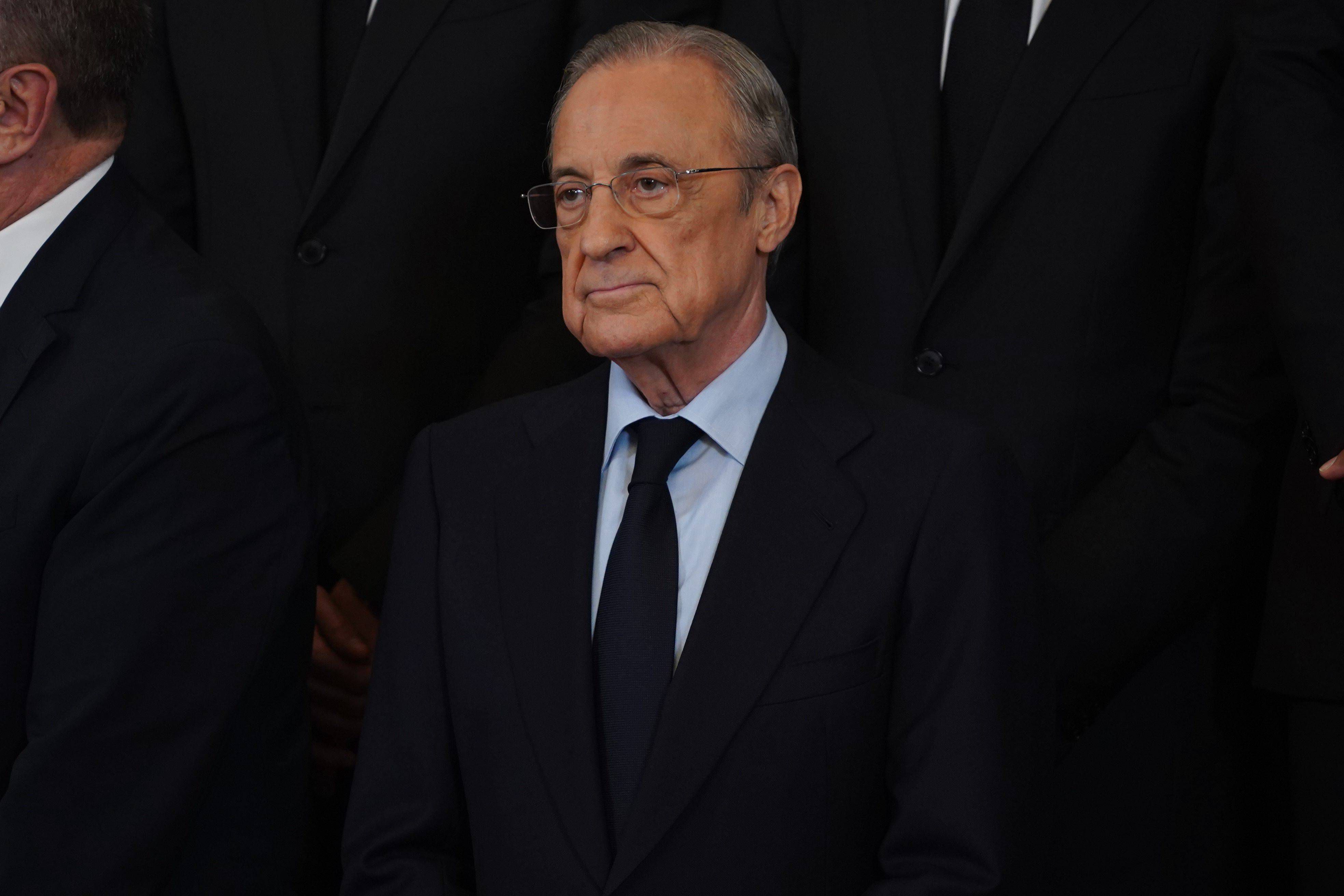 Florentino Pérez defends the Superliga and attacks the new format of the Champions League: “useless matches”