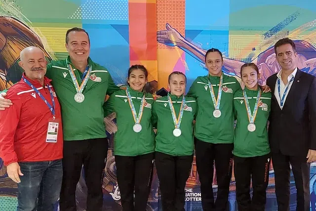 Trampolins: Portugal conquista a prata de duplo mini no Mundial
