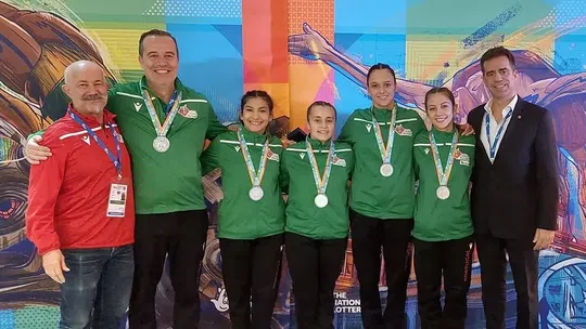 Trampolins: Portugal conquista a prata de duplo mini no Mundial