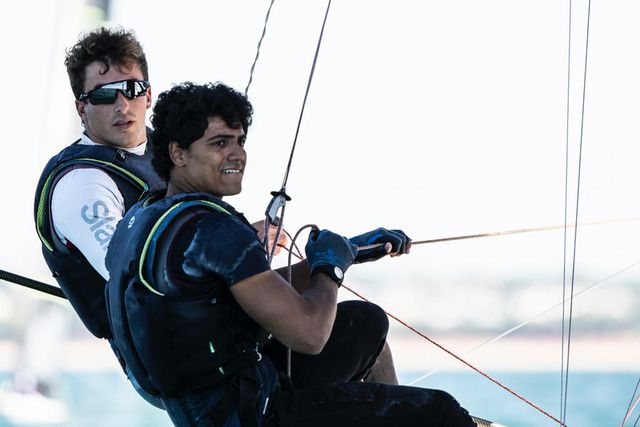 Vela: dupla portuguesa mais longe de Paris 2024