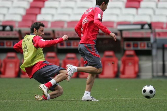 «Às vezes tinha de ser mais agressivo para ver se o Di María mudava de lado»