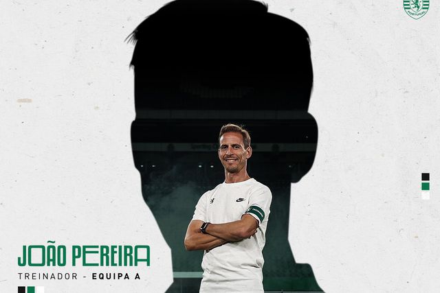 Oficial: João Pereira é o novo treinador do Sporting