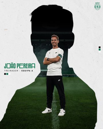 Oficial: João Pereira é o novo treinador do Sporting