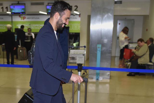 Ruben Amorim já está em Manchester