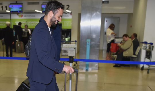 Ruben Amorim já está em Manchester