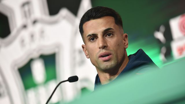 João Cancelo, defesa da Seleção Nacional (Foto -  Miguel Nunes)
