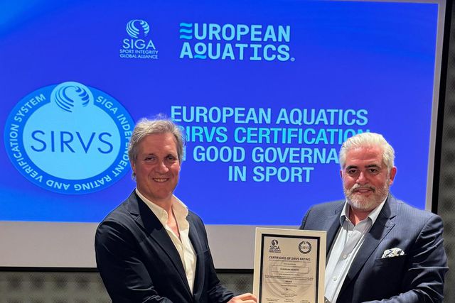 A BOLA é parceira da SIGA (Sport Integrity Global Alliance)  no 'mês da integridade' que a entidade presidida por Emanuel Medeiros (à direita) promove até final de novembro. FOTO D. R.