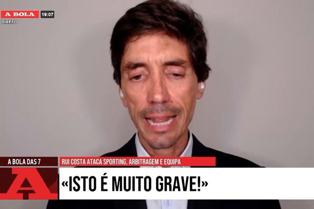 «Rui Costa está nervoso»