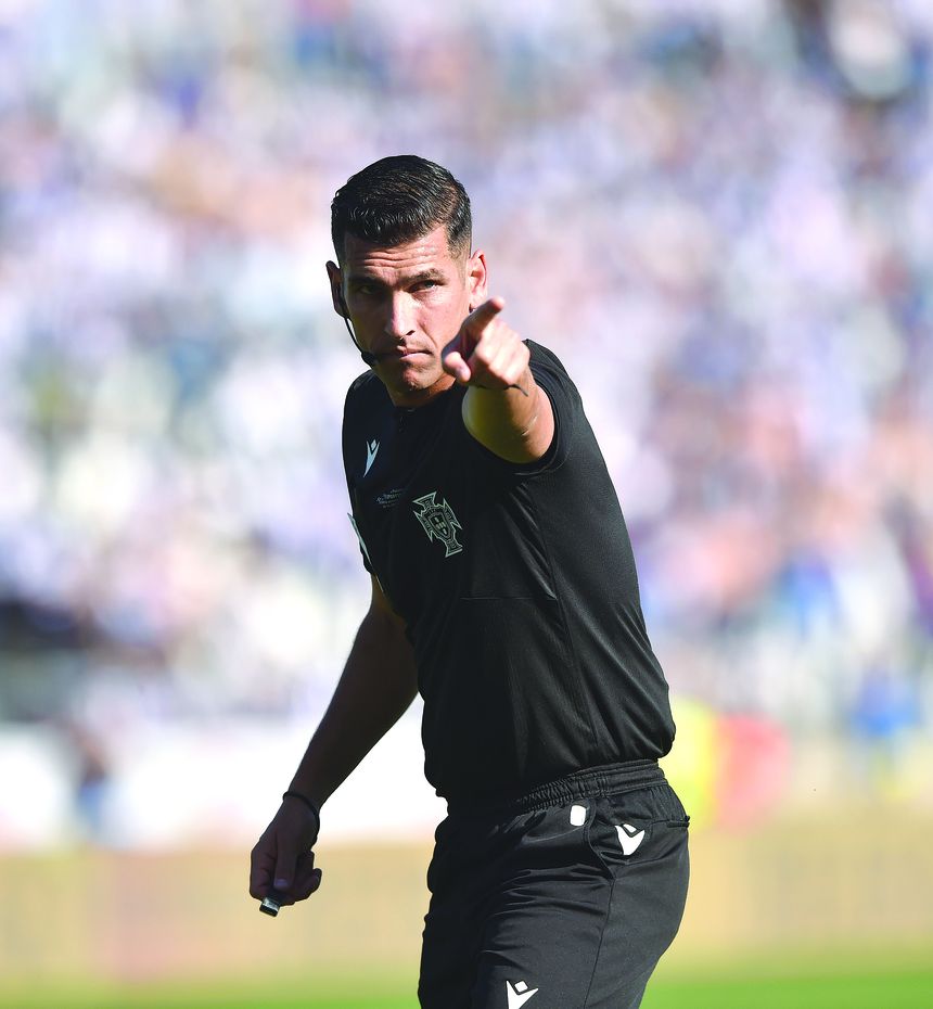 Fábio Veríssimo arbitrou o FC Porto-SC Braga - Foto: Miguel Nunes