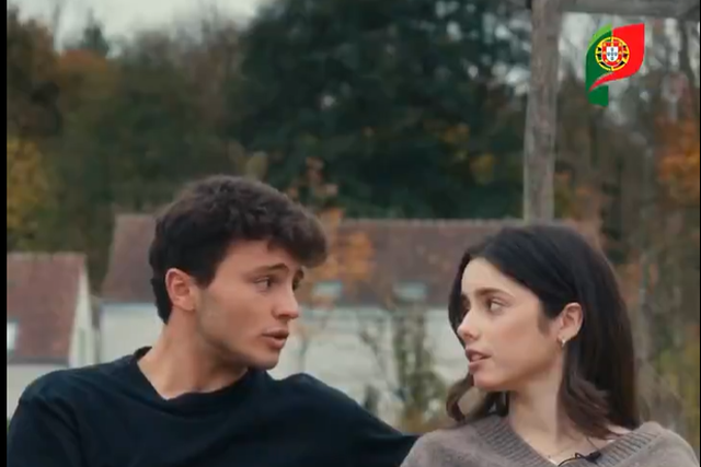 João Neves e Madalena Aragão na campanha do Governo Português