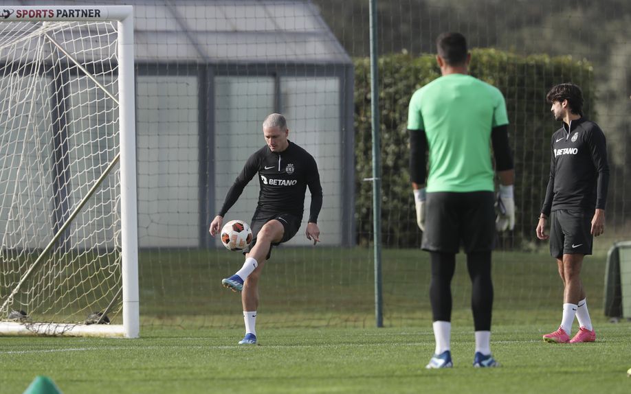 Integração de Nuno Santos nos treinos será feita de forma gradual - Foto: Miguel Nunes