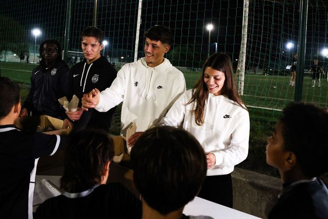 Sporting comemora São Martinho com magusto