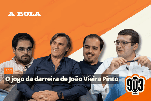 90+3 | O jogo da carreira de João Vieira Pinto