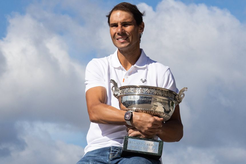 Rafael Nadal venceu 22 torneios do Grand Slam, incluindo 14 edições do Roland Garros