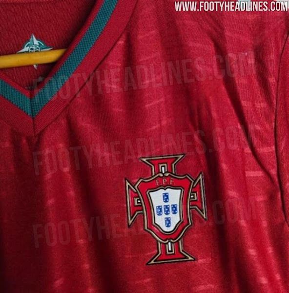 Possível equipamento de Portugal no Mundial (Foto: Footy Headlines)