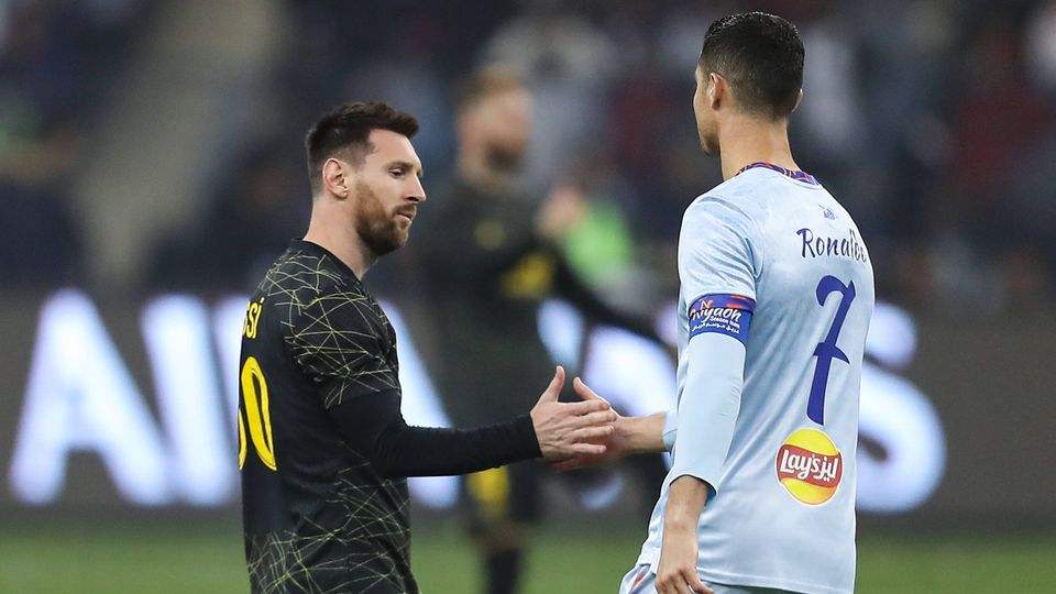Messi vai (mesmo) enfrentar Cristiano Ronaldo (e Jesus) na Arábia Saudita