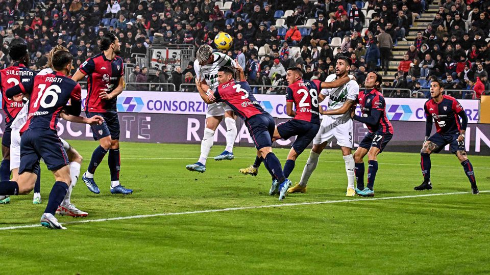 Itália: reviravolta do Cagliari com dois golos na compensação