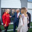 Parceiro do Benfica recebeu visita da presidente do Parlamento Europeu (fotos)