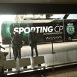 Aparato policial na chegada do Sporting a Lisboa