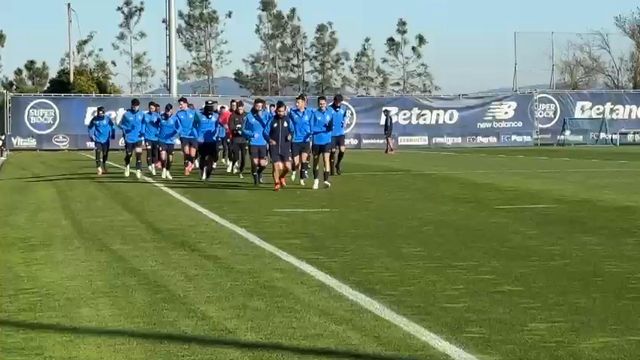 FC Porto com uma baixa no último treino antes da Liga Europa