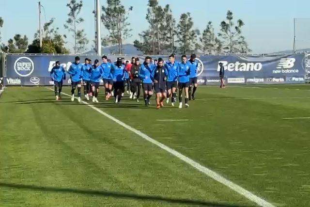 FC Porto com uma baixa no último treino antes da Liga Europa
