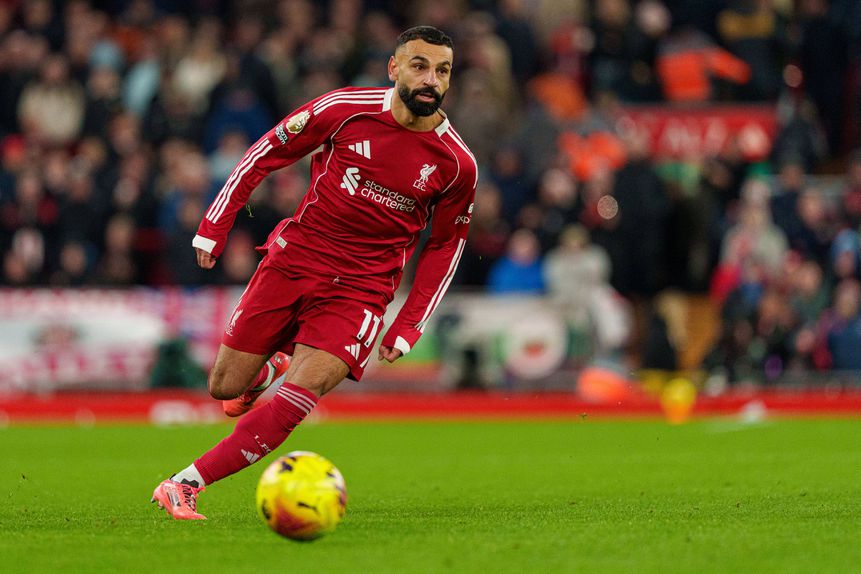 Salah está a cumprir a nona época no Liverpool