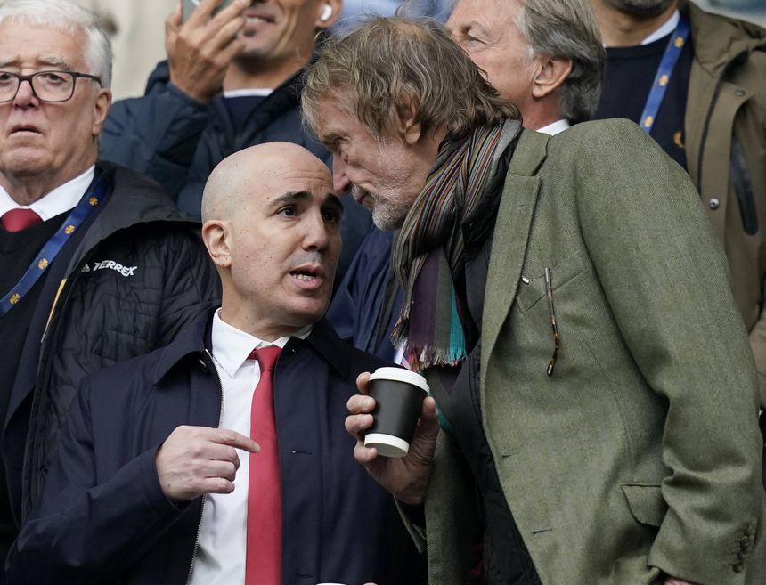 Omar Berrada e Jim Ratcliffe