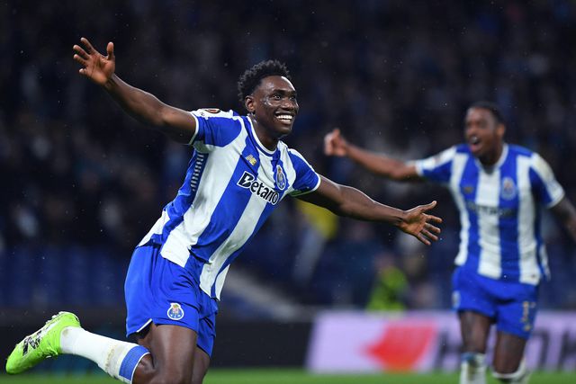 Samu colocou o FC Porto 'a voar' neste jogo da Liga Europa (Rogério Ferreira/Kapta+)