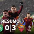Bis de Ferguson vale vitória convincente da Roma em Glasgow (resumo)