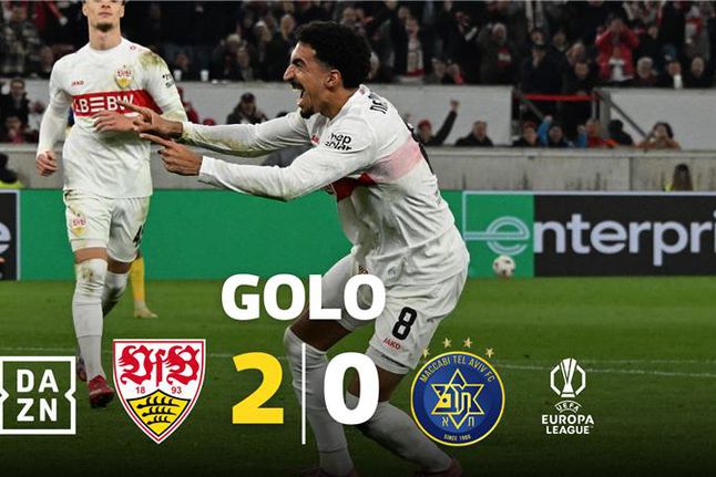 Tiago Tomás marca pelo Estugarda na Europa