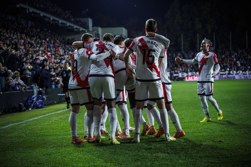 Jogadores do Rayo Vallecano