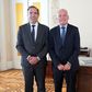Reinaldo Teixeira, presidente da Liga Portugal, com Amadeu Guerra, Procurador-Geral da República - Foto: Liga Portugal