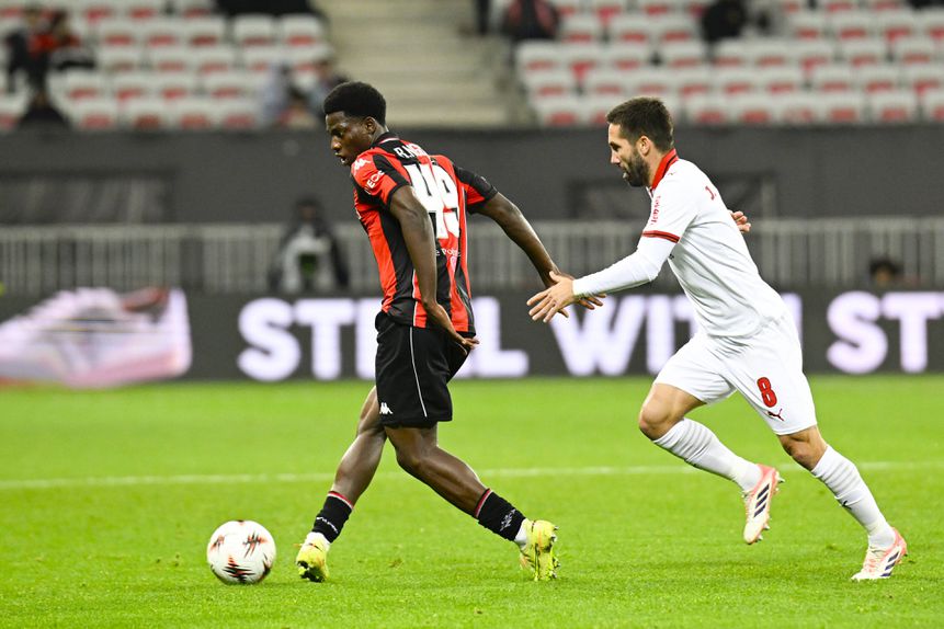 Número 8 dos guerreiros aplaudiu entrega da equipa no embate diante do Nice