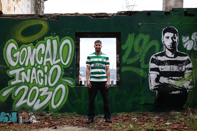 Gonçalo Inácio chegou ao Sporting aos 11 anos. Foto: Sporting