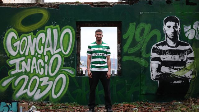 Gonçalo Inácio chegou ao Sporting aos 11 anos. Foto: Sporting