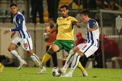 Rui Pires, no Paços de Ferreira, num jogo contra o FC Porto, clube que o formou, em 2022 (Foto: EDUARDO OLIVEIRA/ASF)