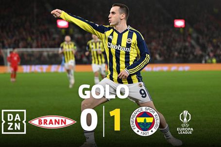 Que chapelada, Akturkoglu! Mais um golaço do ex-Benfica pelo Fenerbahçe