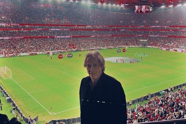 Jorge Jesus partilha imagens do regresso ao Estádio da Luz